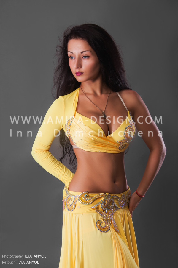 Professional bellydance costume (classic 157a-used)